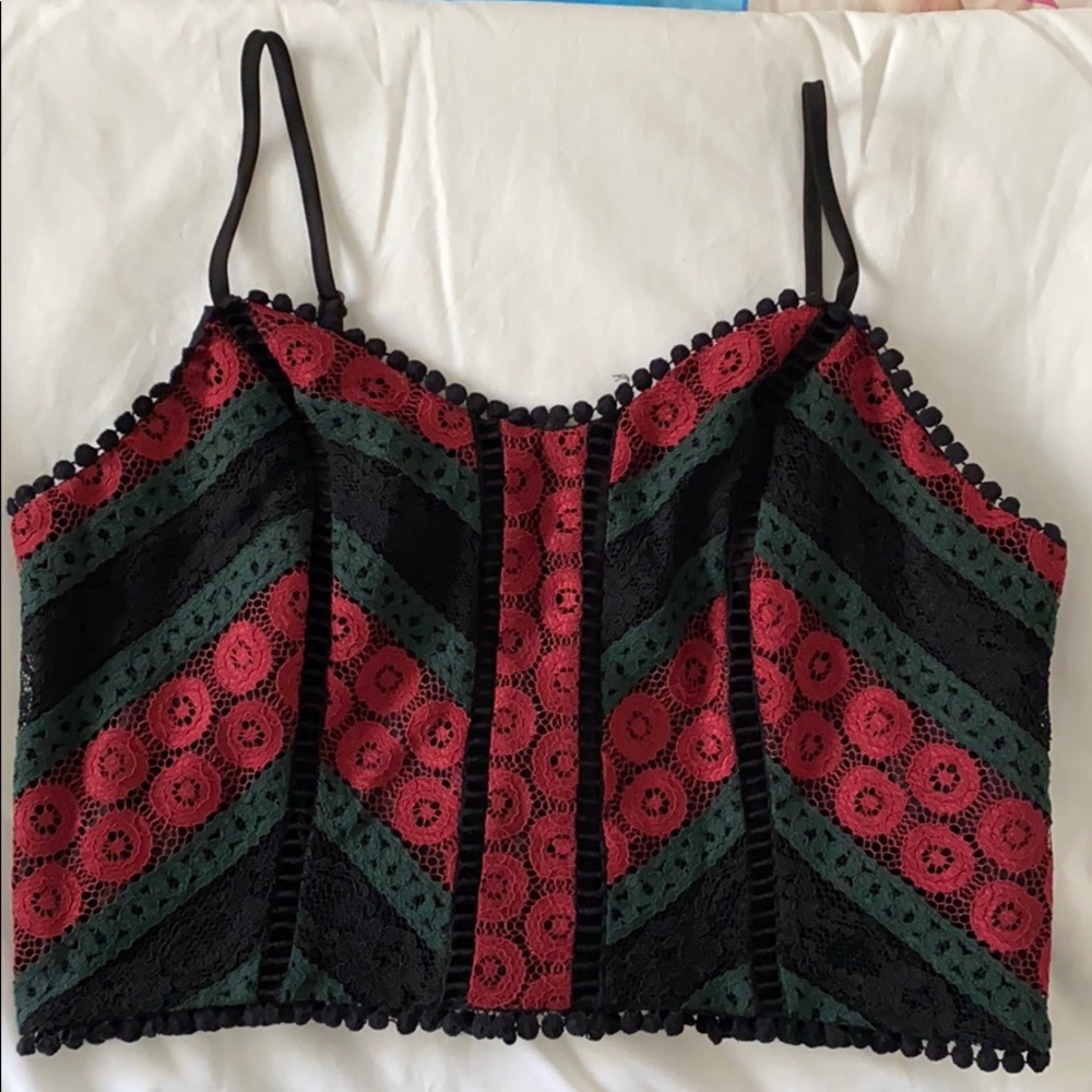 Lace Crop Top